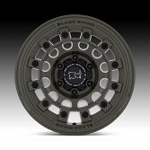 Black Rhino Fuji BR004 OD Green Custom Truck Wheels 3